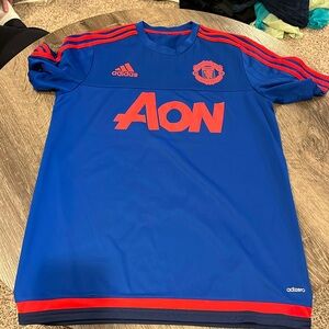 EUC vintage Manchester United Man U jersey custom De Gea soccer Youth XL